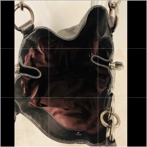 COACH 15995 Vintage DEVIN LEATHER SHOULDER BAG - Picture 6 of 13